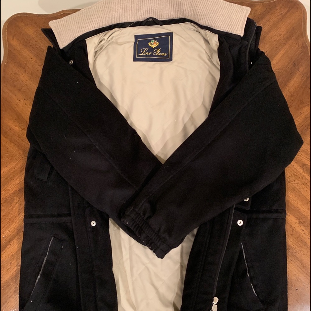 Rare Loro Piana Bormio Icer Cashmere Jacket.
